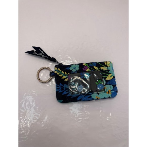 Vera Bradley Zipper Pouch Key Chain - Picture 2 of 5
